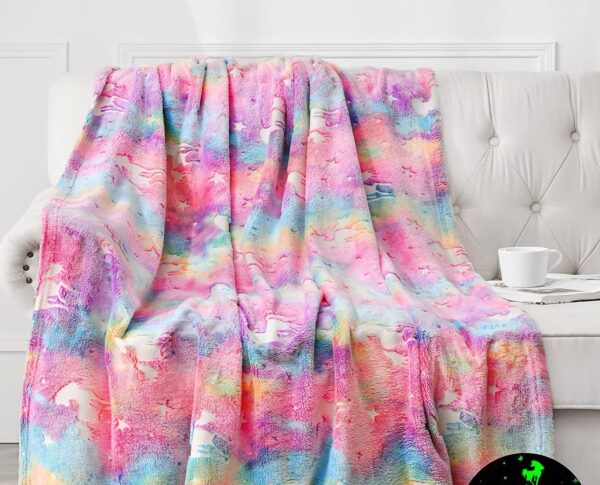 Glow in dark blanket